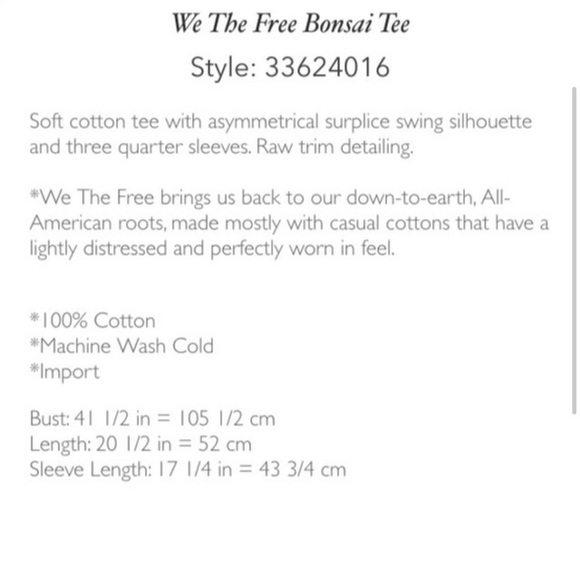 FREE PEOPLE Bonsai Tee Washed Olive Boho Split Front Size Small - Picture 4 of 10